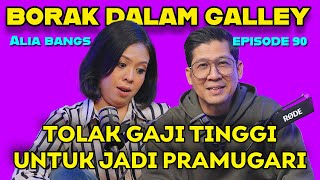 PODCAST Borak Dalam Galley - Alia Tolak Kerjaya Pendapatan Lebih Tinggi Untuk Jadi Pramugari