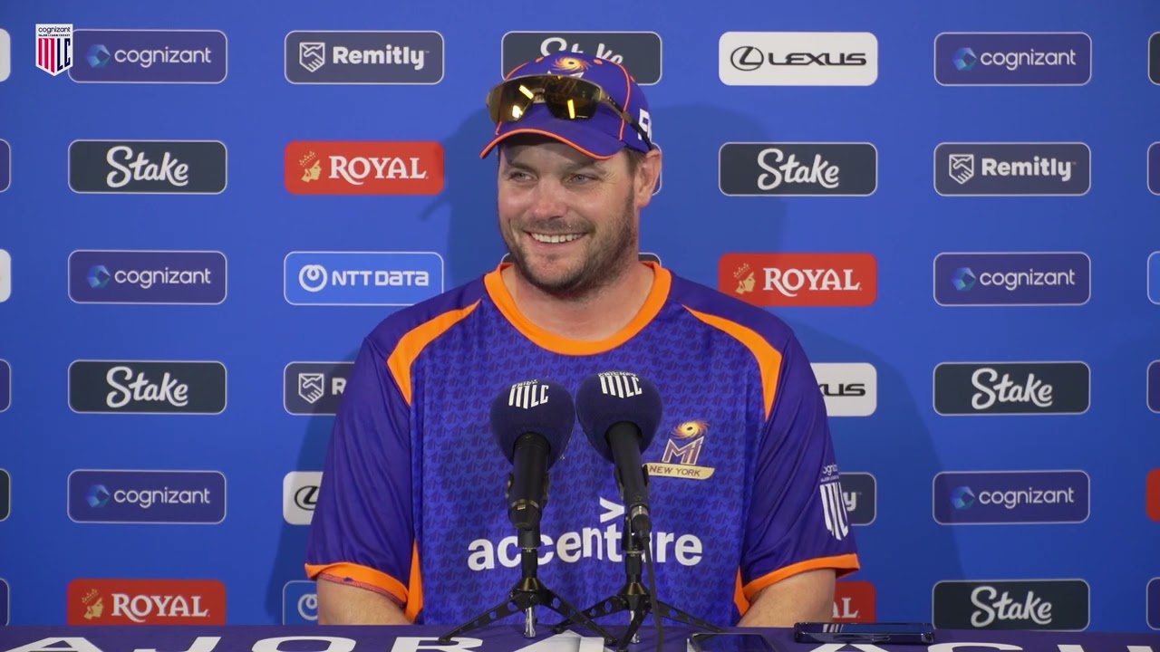 Post-game Press Conference Match 11: MI New York VS Washington Freedom |Mitchell McClenaghan|