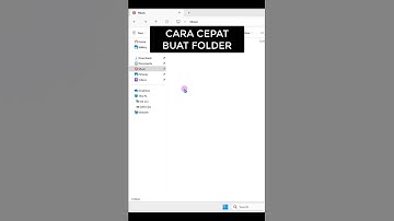 CARA CEPAT MEMBUAT FOLDER #exceltips #belajarkomputerpemula #tutorial  #belajarwindowsexplorer