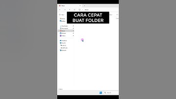 CARA CEPAT MEMBUAT FOLDER #exceltips #belajarkomputerpemula #tutorial  #belajarwindowsexplorer