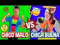 CHICA BUENA 😇 VS CHICO MALO 😈 / AMIX