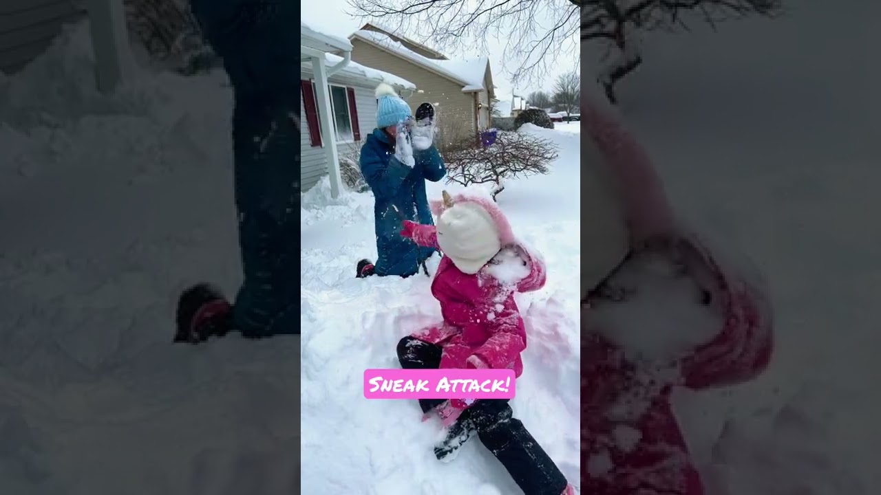 Snowball Sneak Attack! 