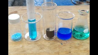 Easy Prep of Vanadyl Sulfate & A Few Vanadyl Compounds #chemistry #vanadium #vanadia
