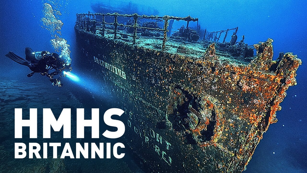 Diving the Titanic’s Sister Ship – The Shallow Wreck of Britannic Revealed