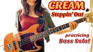Steppin' Out - Cream Bass Cover ベースソロ Jack Bruce ムスタングベース