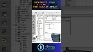 Instruções de Contadores Step7 MicroWIN