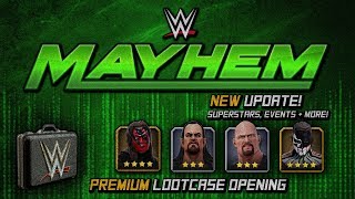 NEW Update!! Superstars, Events + More!! | Premium Lootcase Opening! | WWE Mayhem