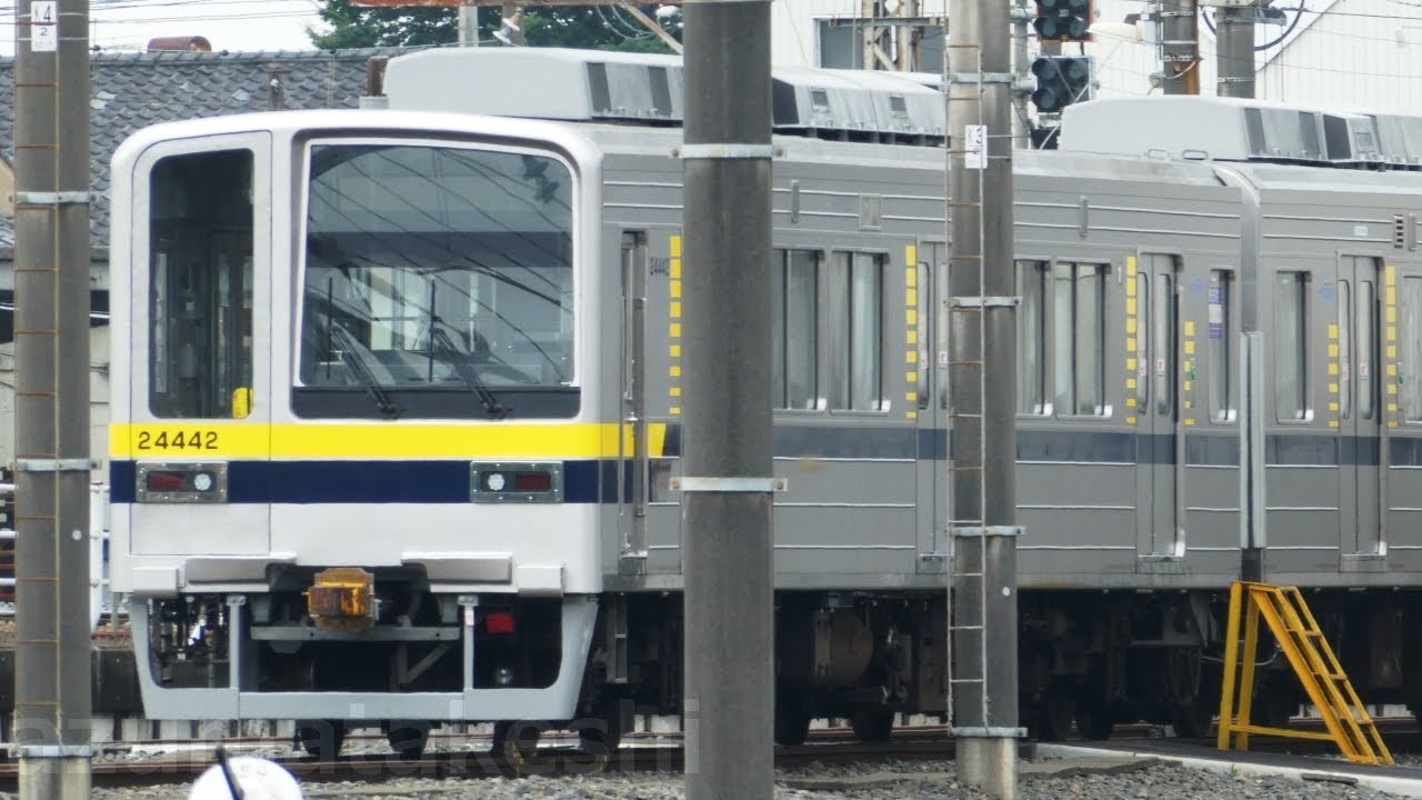 東武20400系 10編成目 20440番台 21442F 館林津覇 屋外留置から