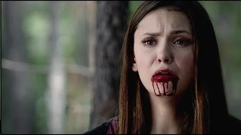 Why does Elena turn into a vampire in Season 2?