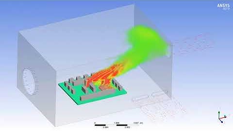 CFD Analysis of Printed Circuit Board (PCB) Enclosure.