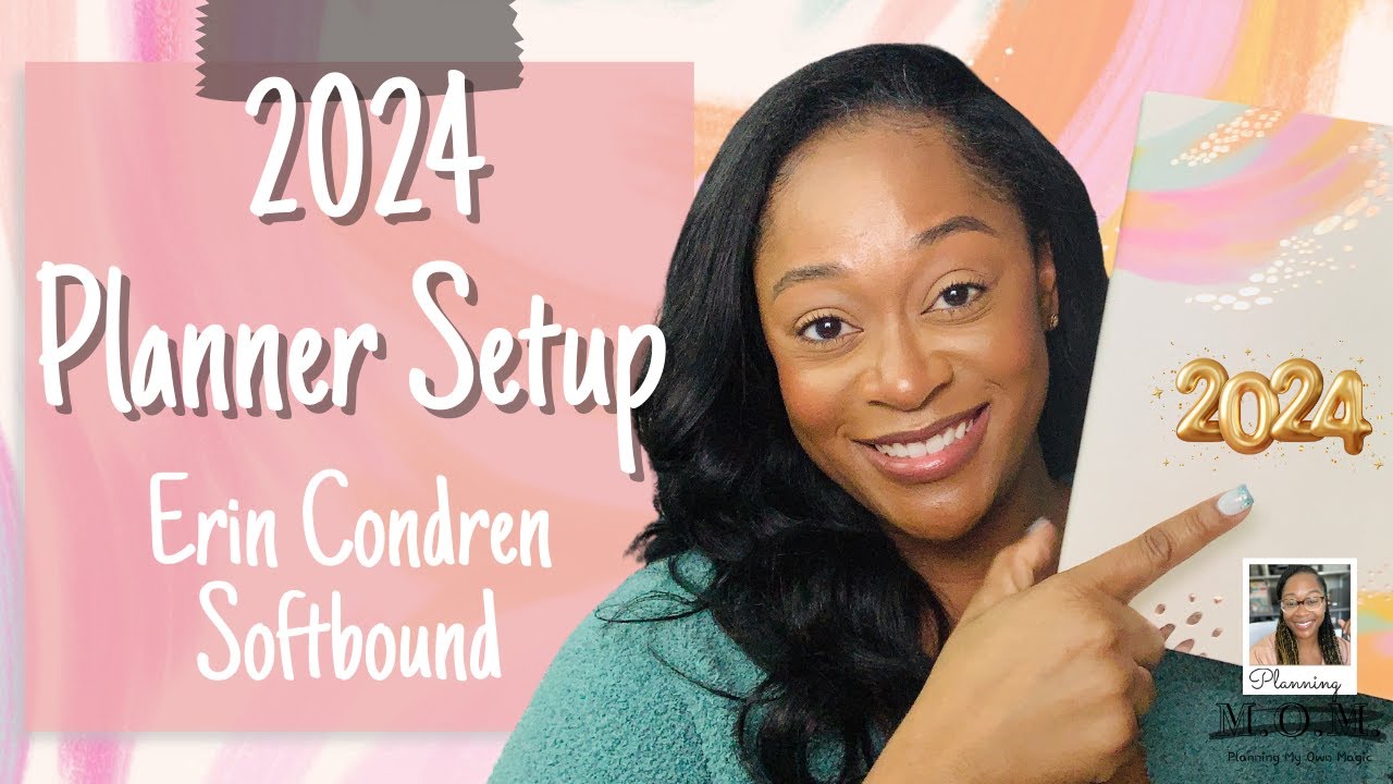 2024 Planner Setup + Setup Tips Erin Condren Softbound Hourly YouTube