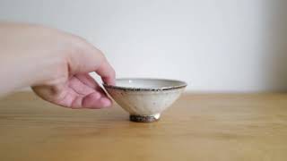 平井悠一 - 陶工房つばめ | 白飯碗 | hinode（ひので） | 作家の和食器