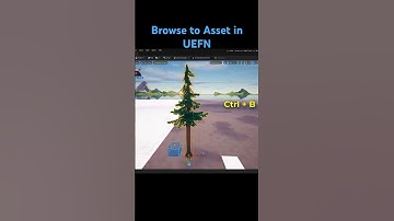 Here is a quick #UEFN tip on how to Browse to Asset. Subscribe for more #UEFNtips!