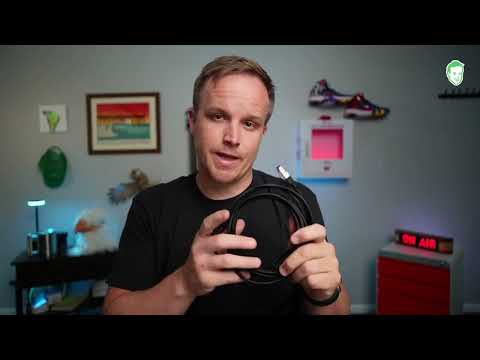 Мережевий кабель Ugreen NW153 Cat 8 F/FTP 5 м нейлонове обплетення Чорний, видео 4