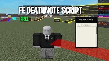 [FE]  DEATHNOTE FLING SCRIPT | PASTEBIN | MOBILE & PC