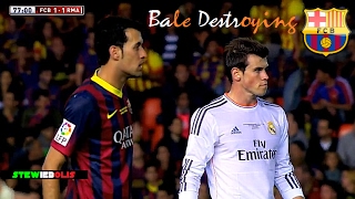 Gareth Bale Vs Barcelona ● When Bale Destroyed Barcelona ● HD #Bale