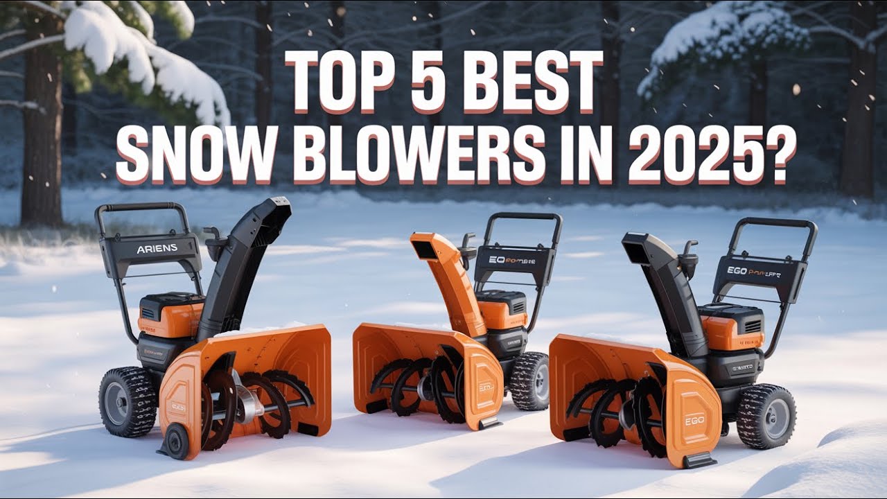 Top 5 Best Snow Blowers in 2025 – Power Through Any Blizzard - YouTube