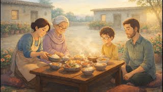 A Quiet Morning Breakfast Cozy Slow Life In Studio Ghibli Style