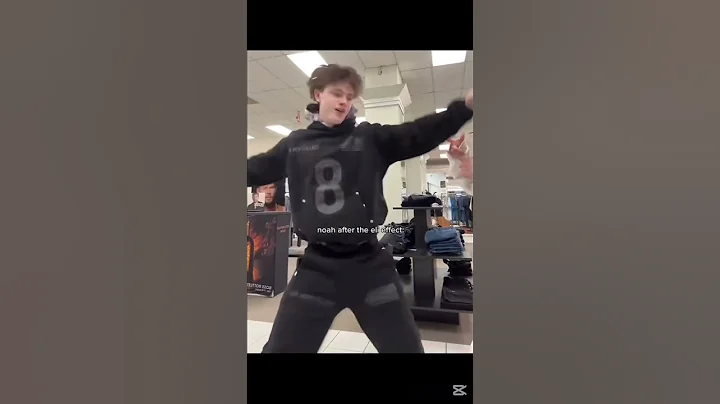 Noah Before vs After the Eliana Effect 😂💘 #trendingnow #noahrisling #curlyhair #youtubeshorts #fyp