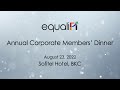 Equalifi corporate members dinner