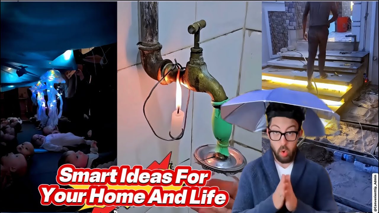 Умные идеи для вашего дома и жизни #умныйдом #советыихитрости #полезныесоветы #дизайн #дом