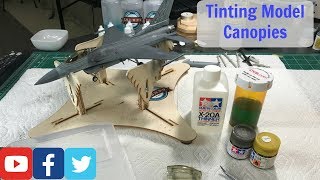 Tinting Scale Model Aircraft Canopies Made Easy e004