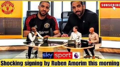 MAN UNITED SMASHES TRANSFER MARKET AS RUBÉN AMORIM LANDS SENSATIONAL STRIKER CONFIRMED BY SKY SPORTS