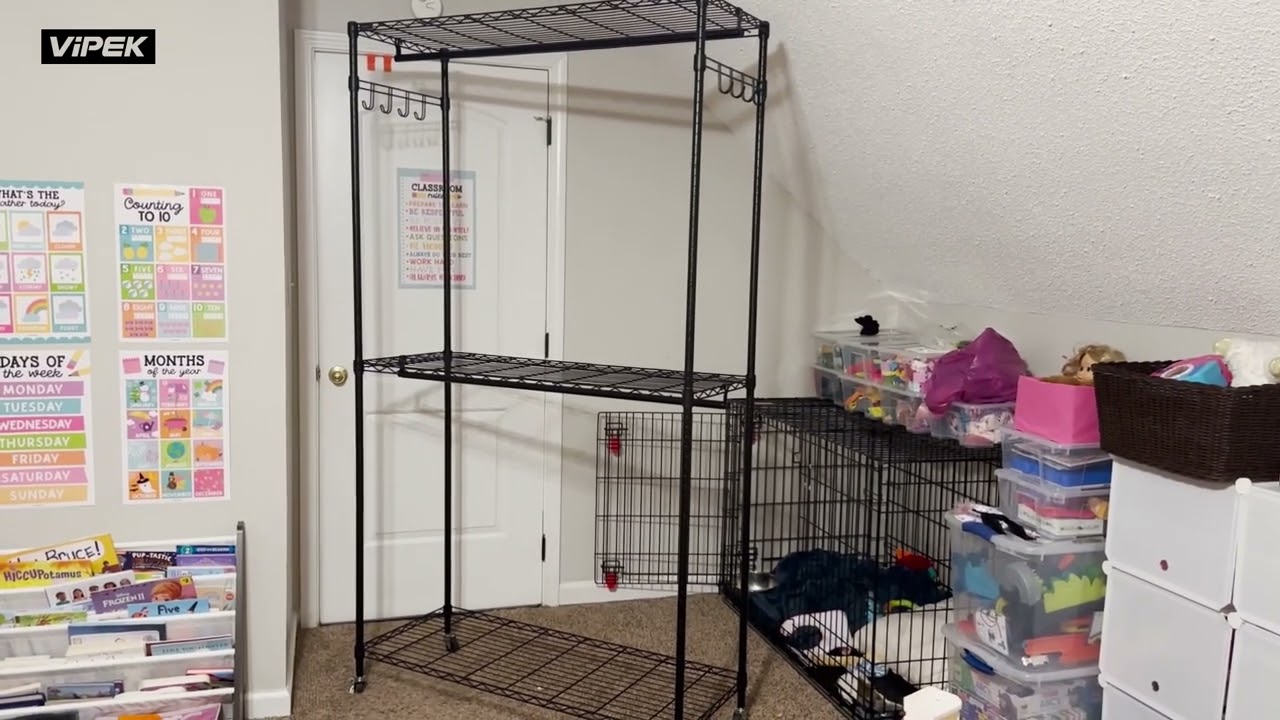VIPEK R2 Plus Review: Adjustable Heavy-Duty Closet Rack That