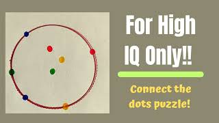For HighIQ only!Connect the Color Dot Puzzle-Red to Red,Blue to Blue,Yellow to Yellow,Green to Green screenshot 5