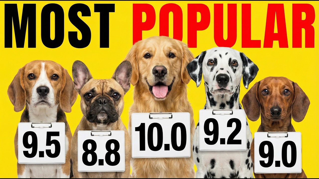 15 Most Popular Dog Breeds in the World