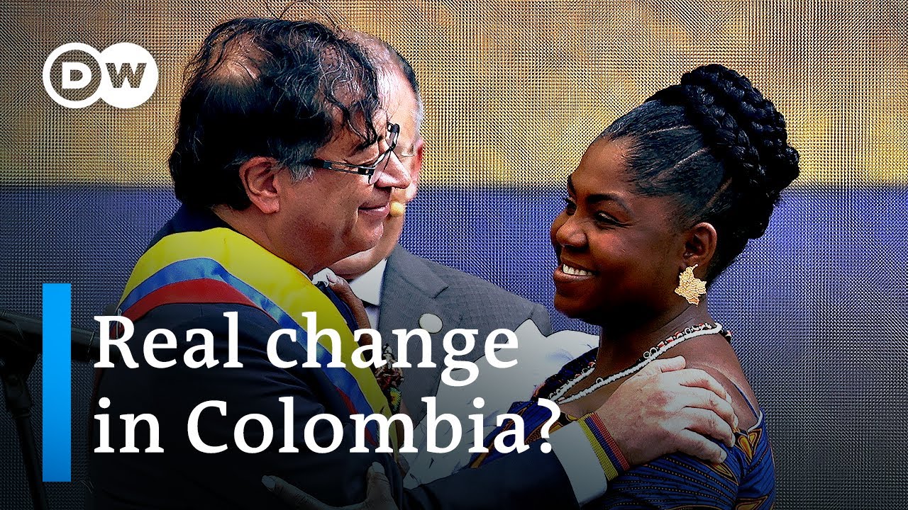 Ex-guerilla fighter Gustavo Petro sworn in as Colombia's president | DW News