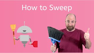 How to Sweep  Life Skills for Kids!