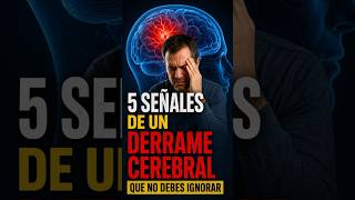 ALERTA URGENTE 5 señales de derrame cerebral #shorts #viralshorts #shortsvideo #acv #derramecerebral
