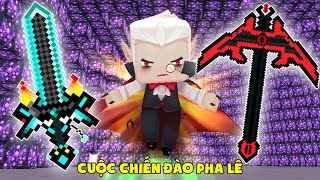 MINI GAME : CUỘC CHIẾN ĐÀO PHA LÊ ** THỬ THÁCH NOOB BIẾN THÀNH MA CÀ RỒNG BẤT TỬ TRONG MINI WORLD ??