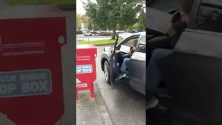 Some voters going in-person to vote after ballot box fires