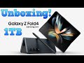 Samsung Galaxy Z Fold 4 1TB Unboxing & First Look | FOLDABLE SMARTPHONE! (Grey Green)