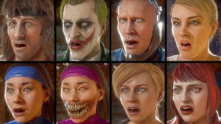 All Characters Reactions To Terminator Coming Back - Mk 11 4K 60ᶠᵖˢ Max Settings I Rtx 4090