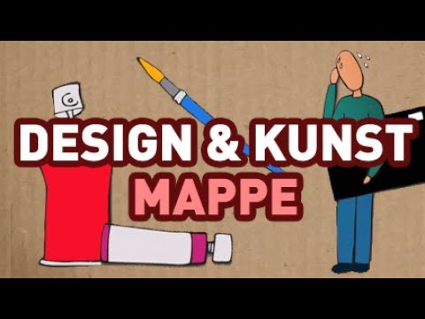 Mappenbewerbung Design Kunst Kunstmappe Youtube