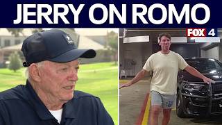 Jerry Jones on Romo arrest, tinting AT&T Stadium windows