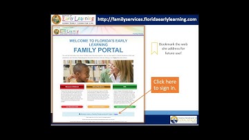 Family Portal - How to Complete the School Readiness Enrollment Process