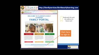 Family Portal - How to Complete the School Readiness Enrollment Process