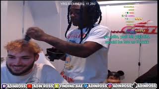 YourRAGE reacts to *Lil Uzi Vert* And *Adin Ross* Getting Trolled By Chat😂😱….