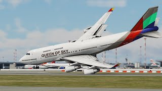 Boeing 747 Terrible Landing At London Airport