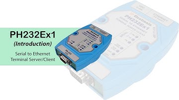 PH232Ex1 Serial RS232 to Ethernet Converter