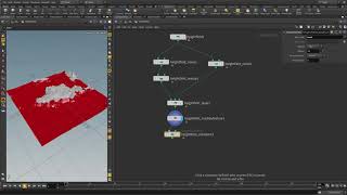 Houdini 16 - Live Rendering of Heightfields In Redshift3D