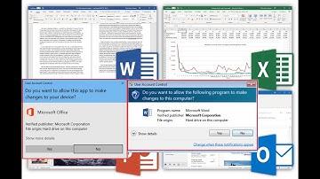 MS Office  How to Fix “Do you want to Allow the following program to make changes to this Computer”