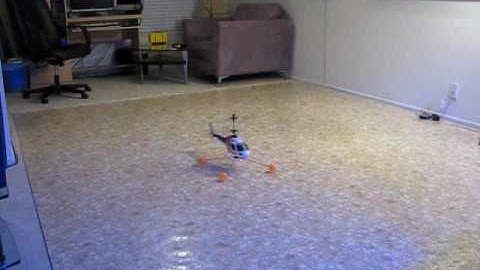 Learning how to fly a RC Helicopter, Practice Session 5 (Cyclic Controls)