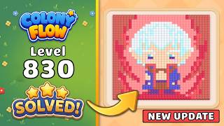 Colony Flow! Level 830 Walkthrough 🐜 | ABI GAMES Solution & Gameplay 🧩 (New Update)