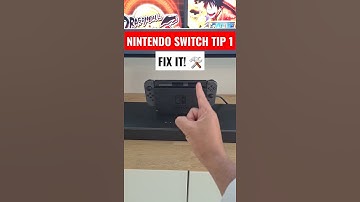 Nintendo Switch tip 1 - Fix it! 🛠 #shorts