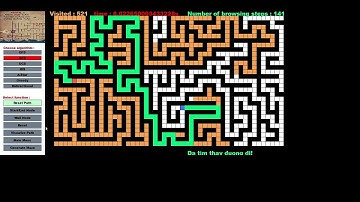 Game mê cung - sử dụng các thuật toán tìm đường đi Al Python